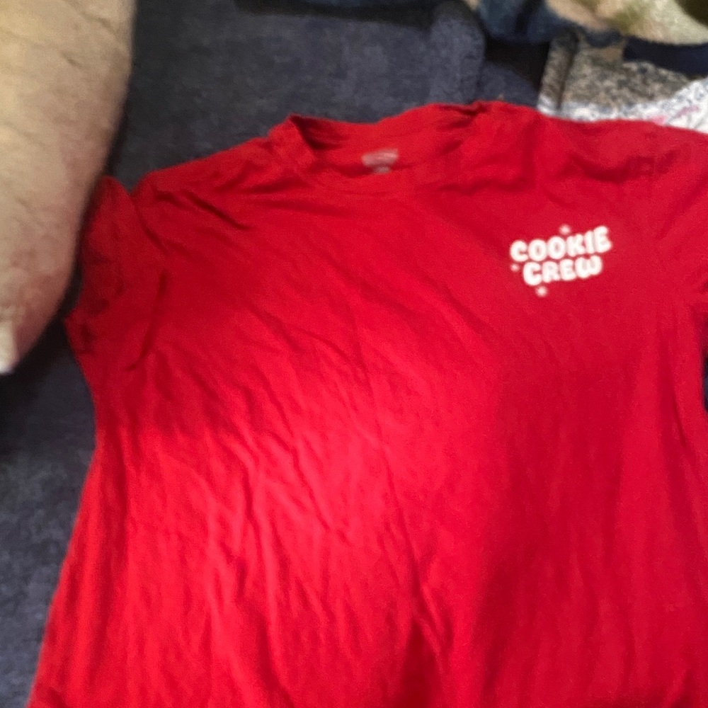 Cookie Crew Mens Red T-Shirt